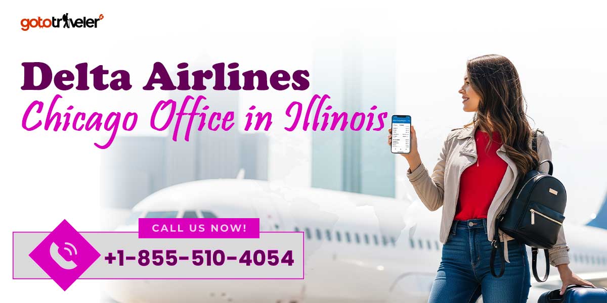 Delta Airlines Chicago Office in Illinois, United States