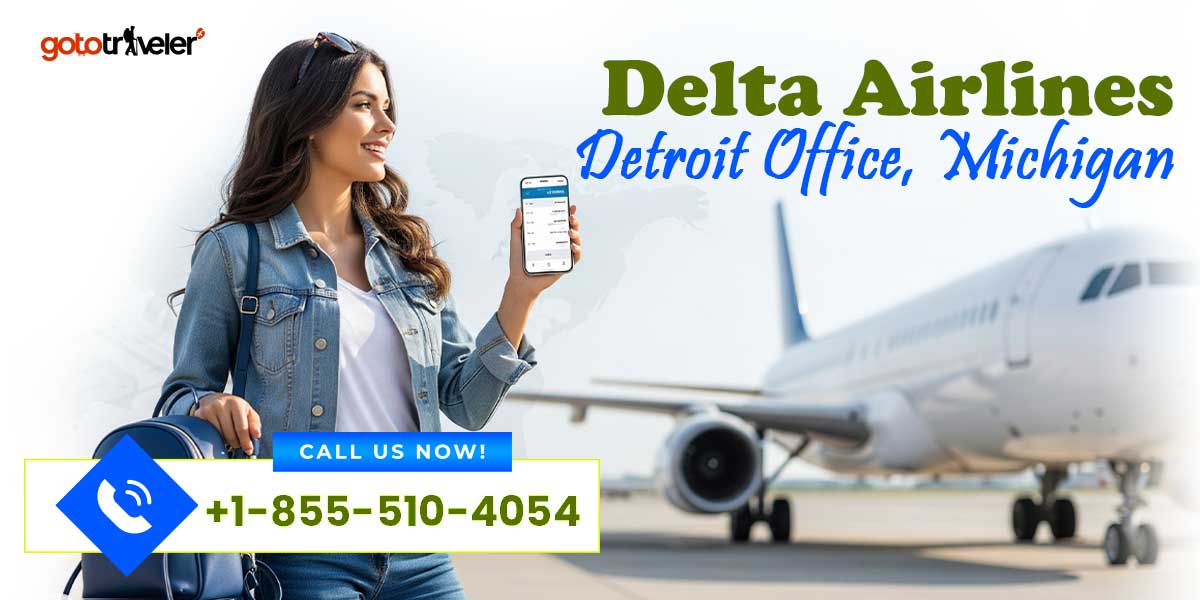 Delta Airlines Detroit Office, Michigan 