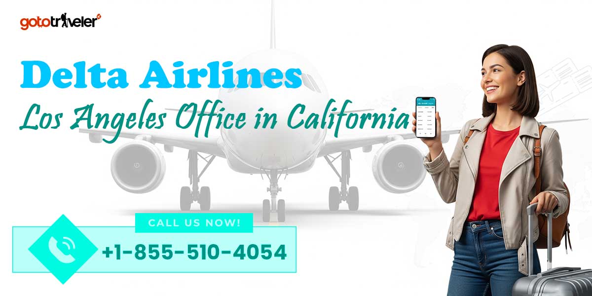 Delta Airlines Los Angeles Office in California, USA